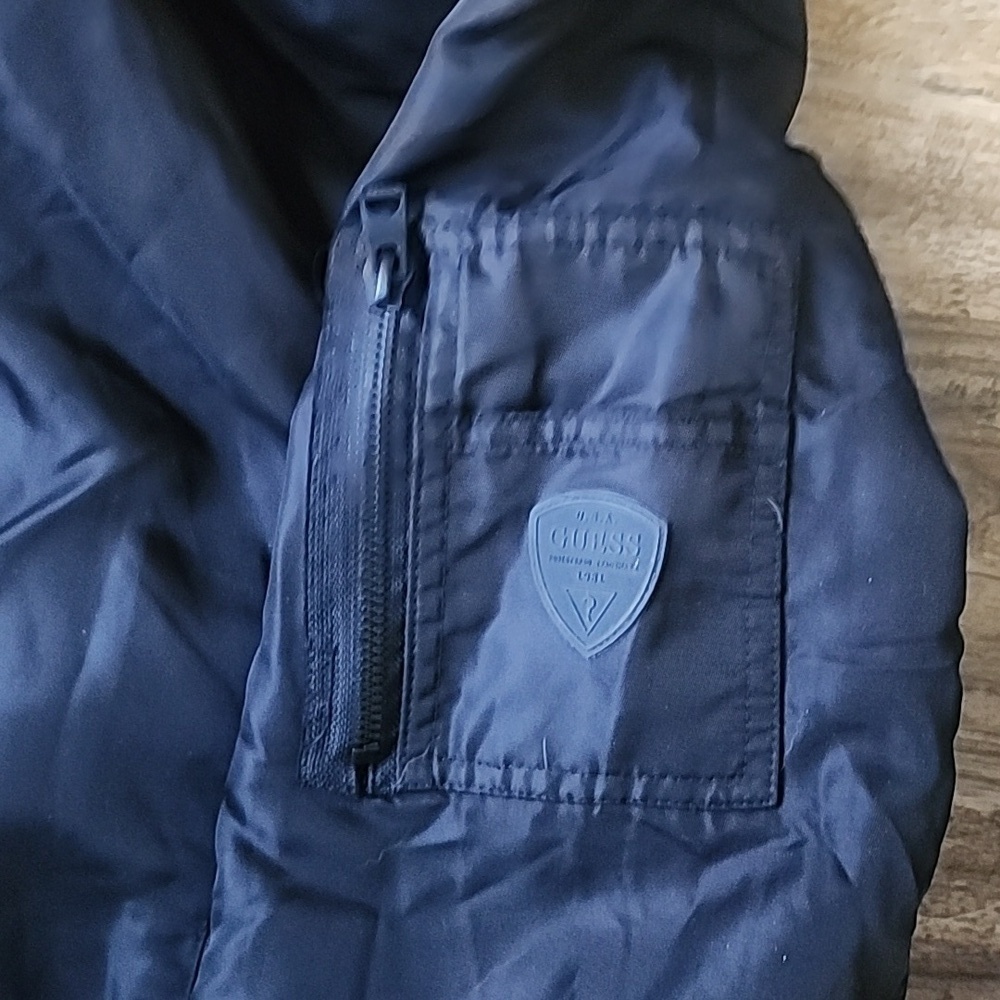 Ladies Guess Hooded Jacket Sz XXL - Picture 5 of 8